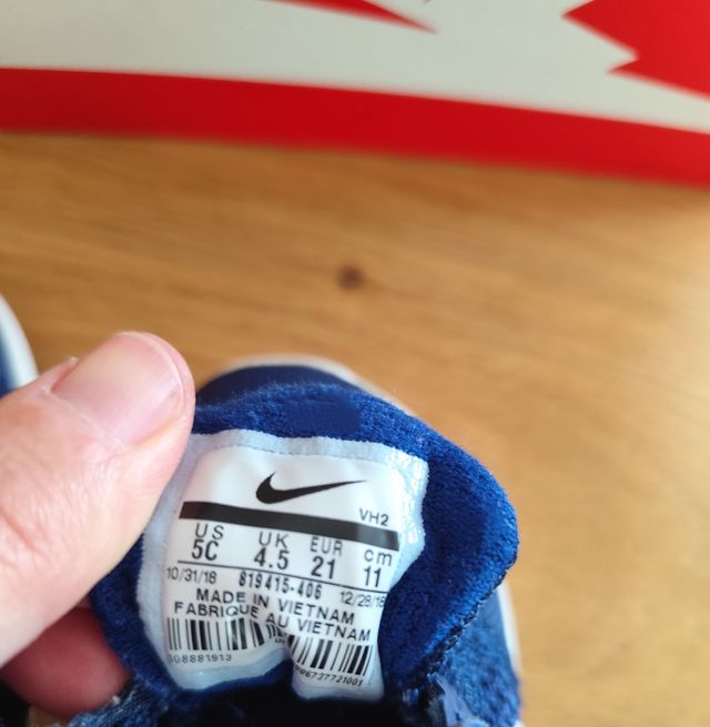 Zapatillas Nike bebé niño.ENVÍO