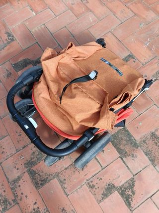 BECOOL - Carro Paseo Bebé Naranja