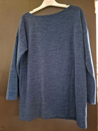 Jersey azul con estrella