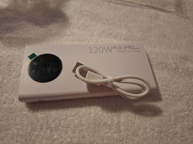 Power Bank 120W PD Carga Rápida