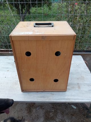 Gabbie per uccelli in legno - 4 gabbie