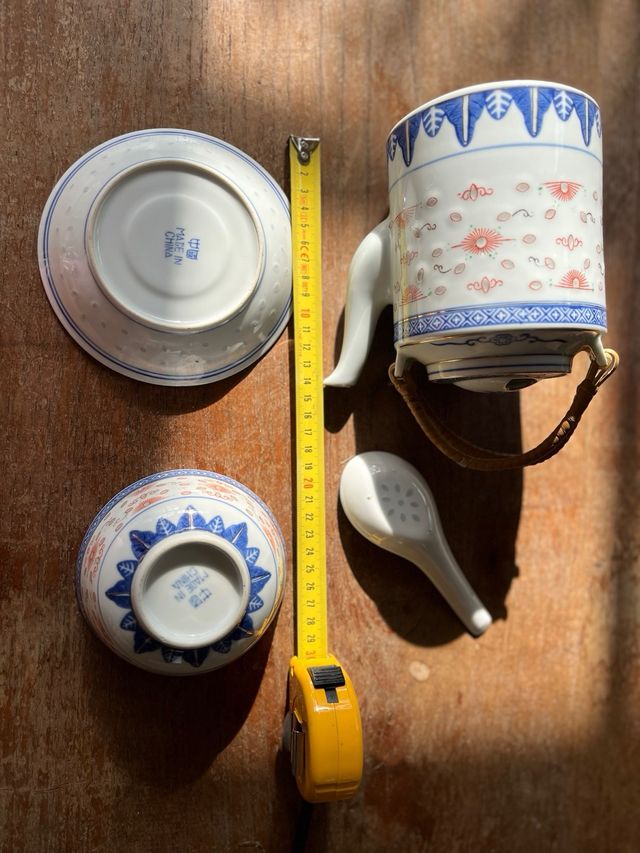 Juego té chino antiguo