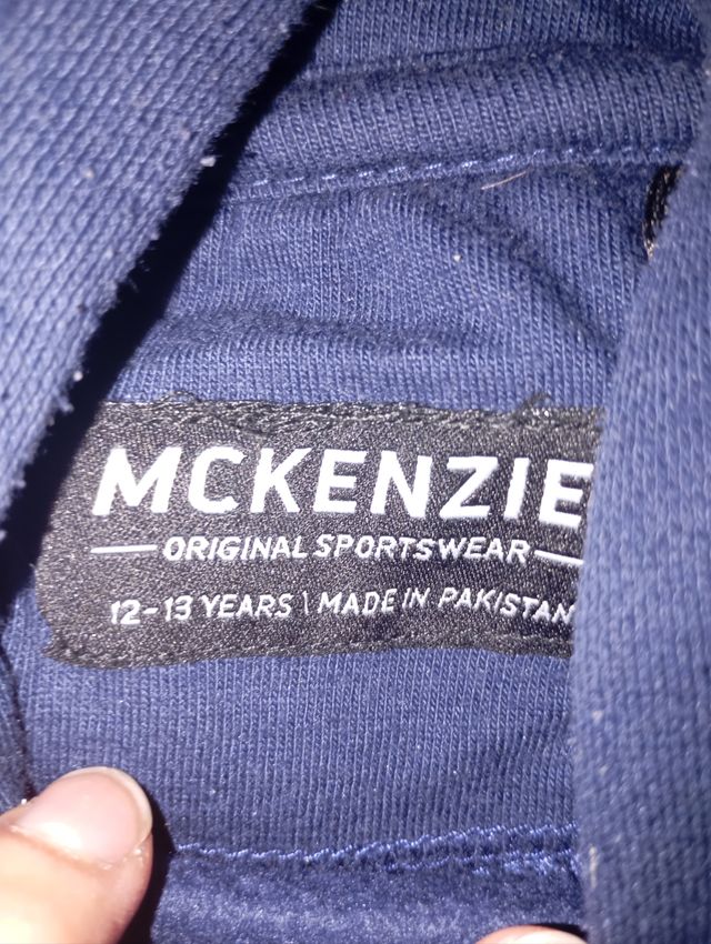 Sudadera McKenzie niño azul