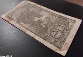 Billete 5 Ptas. Año 1943