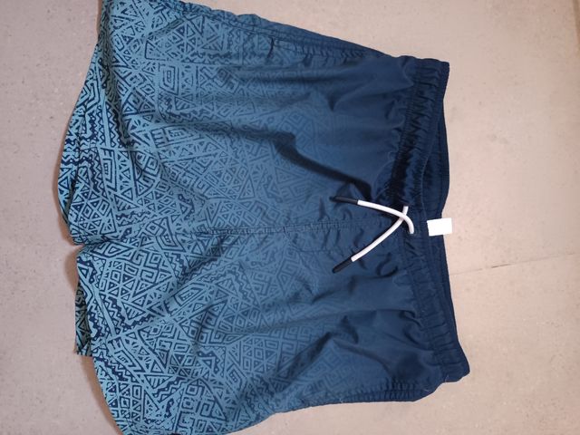 Bañador azul y verde menta