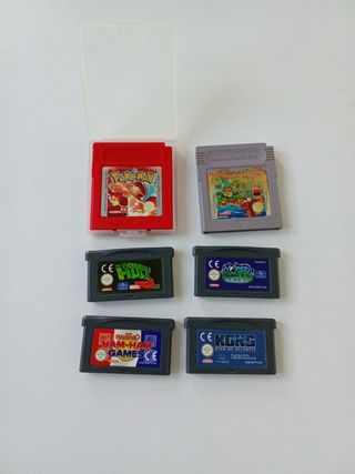 6 juegos Game Boy y Game Boy Color