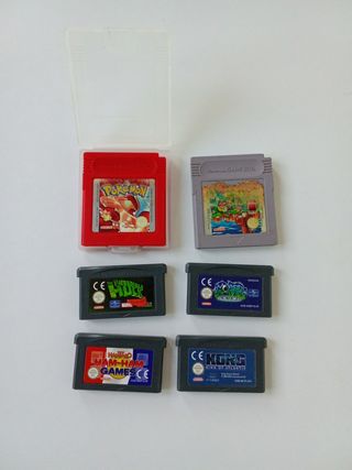 6 juegos Game Boy y Game Boy Color