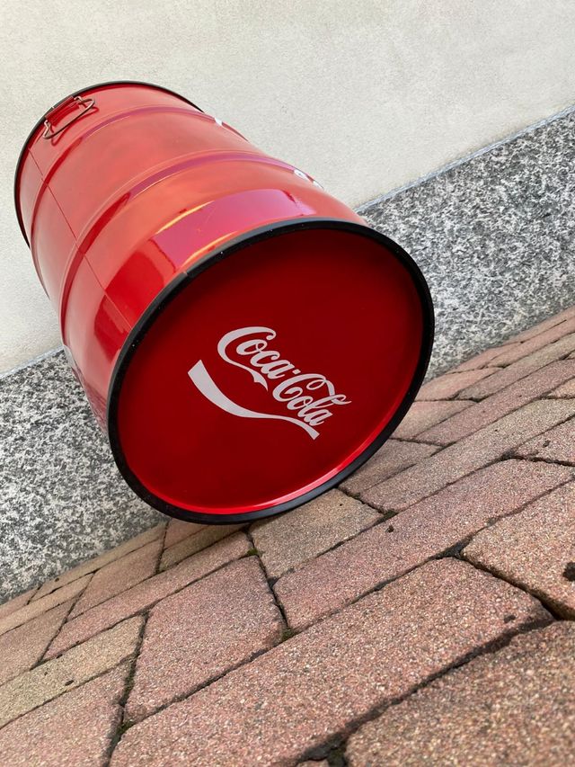 Bidone Coca-Cola vintage