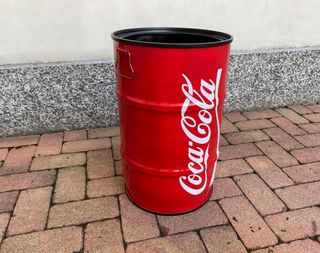 Bidone Coca-Cola vintage