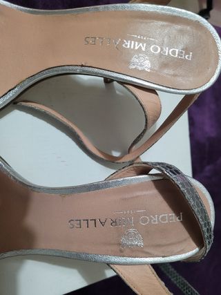 Sandalias PEDRO MIRALLES plata