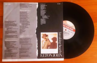 LP Elton John - Breaking Hearts (1984)