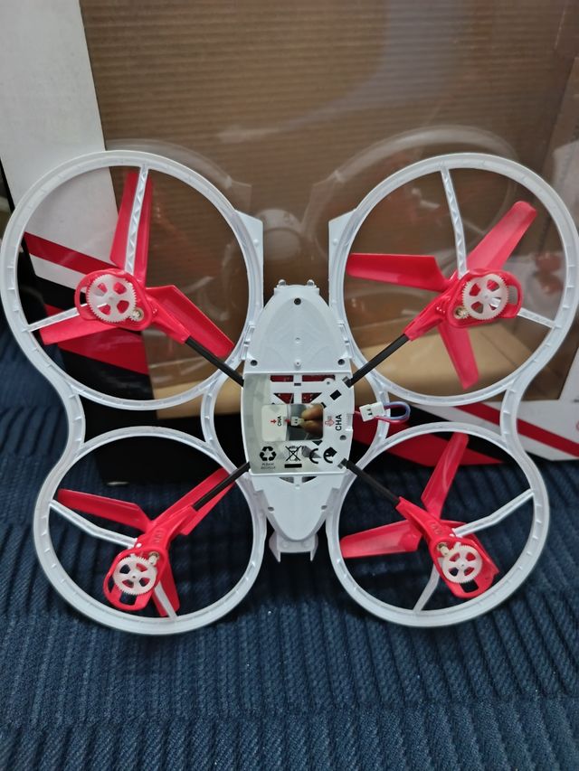 Dron  X3   Pioneer  2.4GHz - Rojo y Blanco