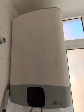 Termo eléctrico Fleck 50L - para piezas o reparar