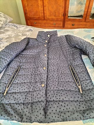 Cazadora entretiempo azul marino - XL