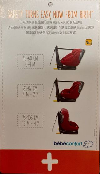Silla coche Bébé Confort AxissFix Plus