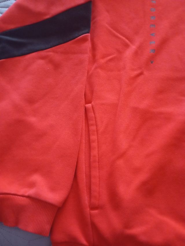 Sudadera Puma niño roja
