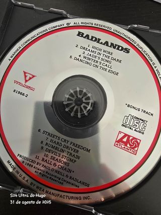 CD Badlands - Badlands (Hard Rock)