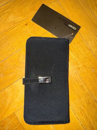 Cartera negra mujer - monedero