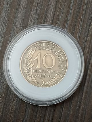 Moneda Francesa 1936 en total son cuatro monedas 