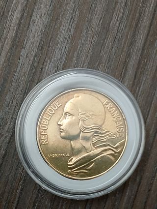 Moneda Francesa 1936 en total son cuatro monedas 