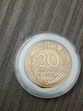 Moneda Francesa 1936 en total son cuatro monedas 