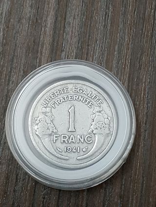 Moneda Francesa 1936 en total son cuatro monedas 