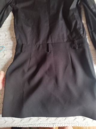 Vestido negro Zara - Talla S