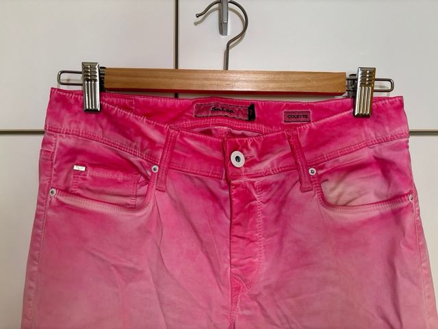 Vaqueros pitillo SALSA rosa