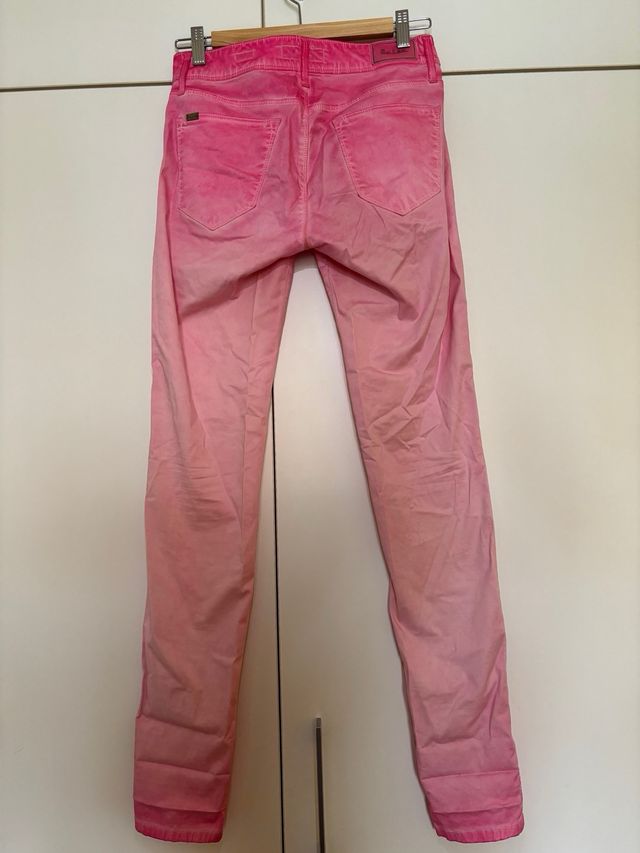 Vaqueros pitillo SALSA rosa