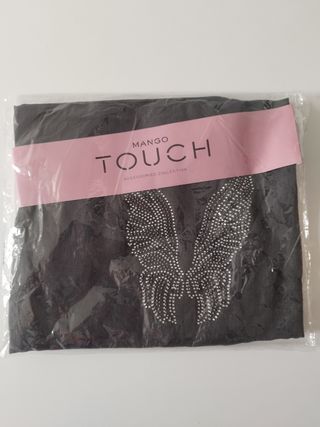 Foulard Mango negro brillante
