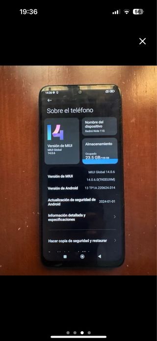 Xiaomi Redmi Note 11S - 128 GB nero