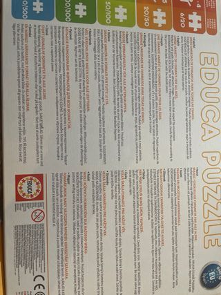 Puzzle Educa 300 piezas animales