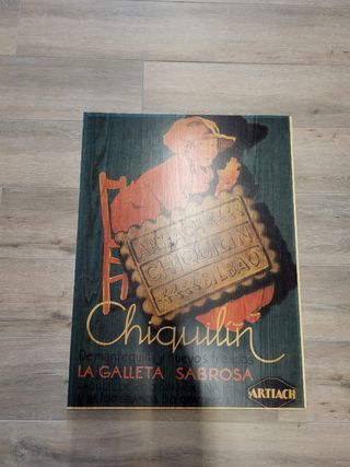 Cuadro Chiquilin vintage