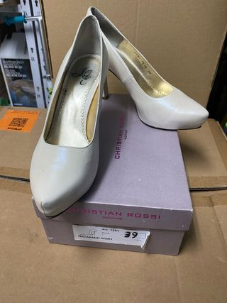 Zapatos Christian Rossi Novia 39