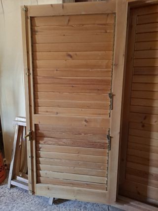 Ventanales madera maciza 4 hojas