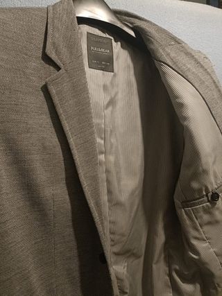 Chaqueta Pull&Bear gris - Talla L