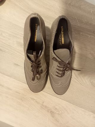 Scarpe Soldini Beige 39 IT