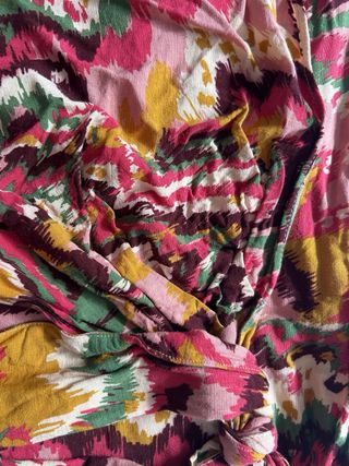 Falda envolvente Zara multicolor