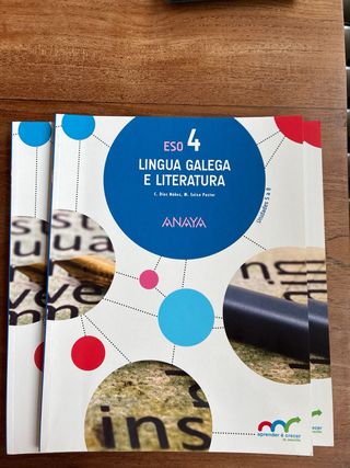 Lingua Galega e Literatura 4. ANAYA
9788469812518