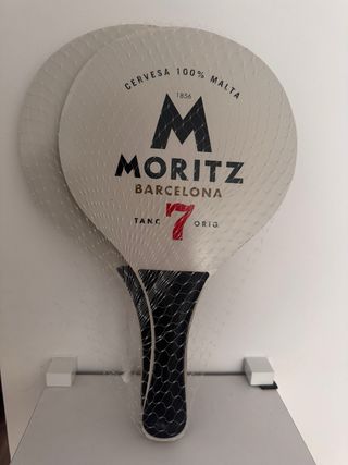 Palas Moritz y cocacola Beach Tennis