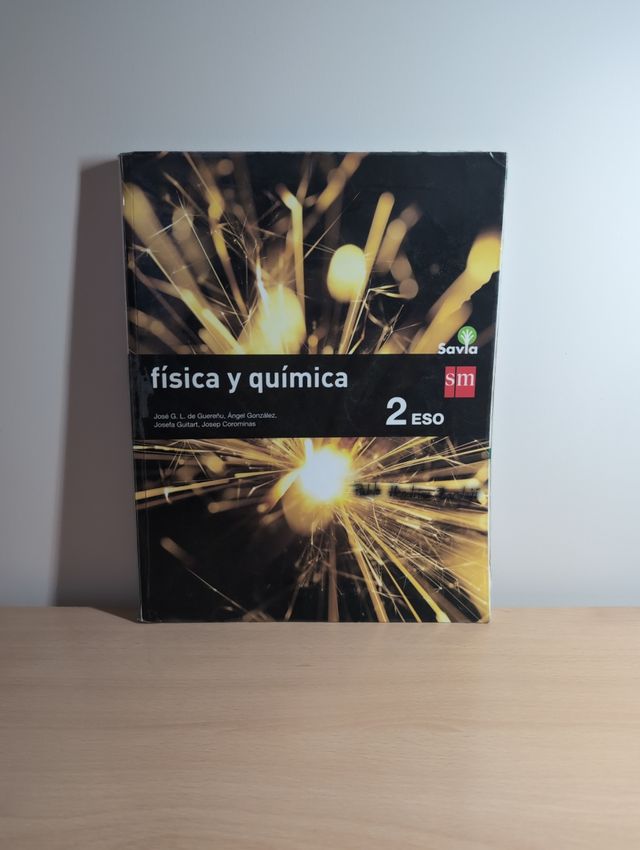 Libro Física y química 2 ESO Savia
