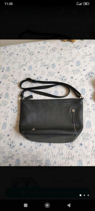 Bolso bandolera El Potro - Negro