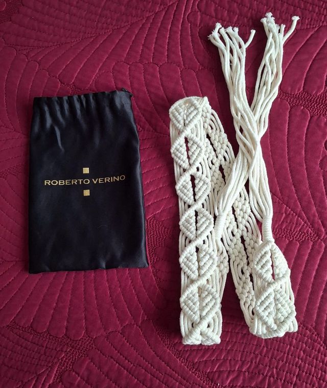 Cinturón Crochet Roberto Verino
