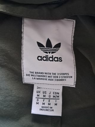 Cazadora Adidas Verde Oliva - Talla M