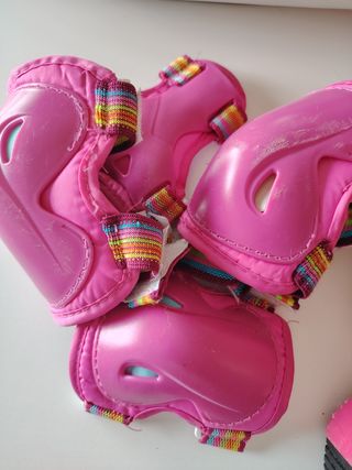 Patines niña + protecciones