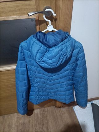 Chaqueta acolchada azul