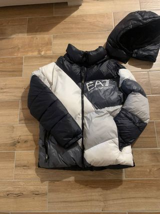Piumino EA7 Armani - Nero/Bianco