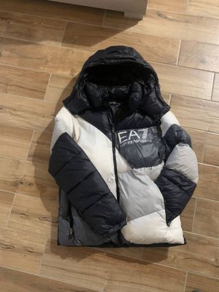 Piumino EA7 Armani - Nero/Bianco