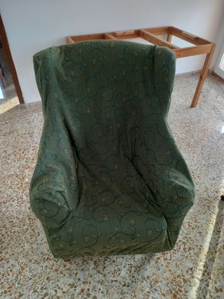 Funda butaca - Verde oliva