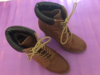 Botines marrones mujer talla 39